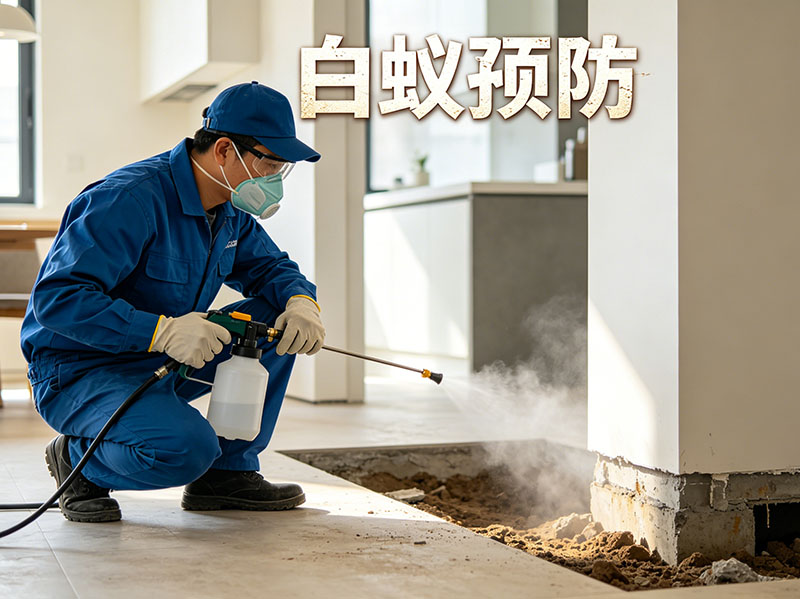 东海白蚁预防服务｜事前科学防护，杜绝蚁患滋生